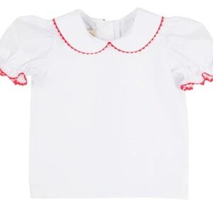 The Beaufort Bonnet Company (TBBC) Maude's Peter Pan Collar Blouse Sz8